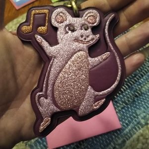 Coach Party mouse keychain